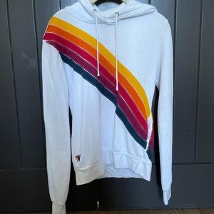 AVIATOR NATION STRIPE HOODIE